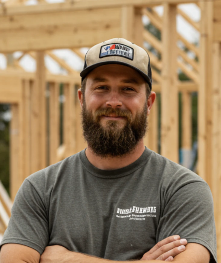 Jake Thompson of Crew Lead at Atlas Framing Co.