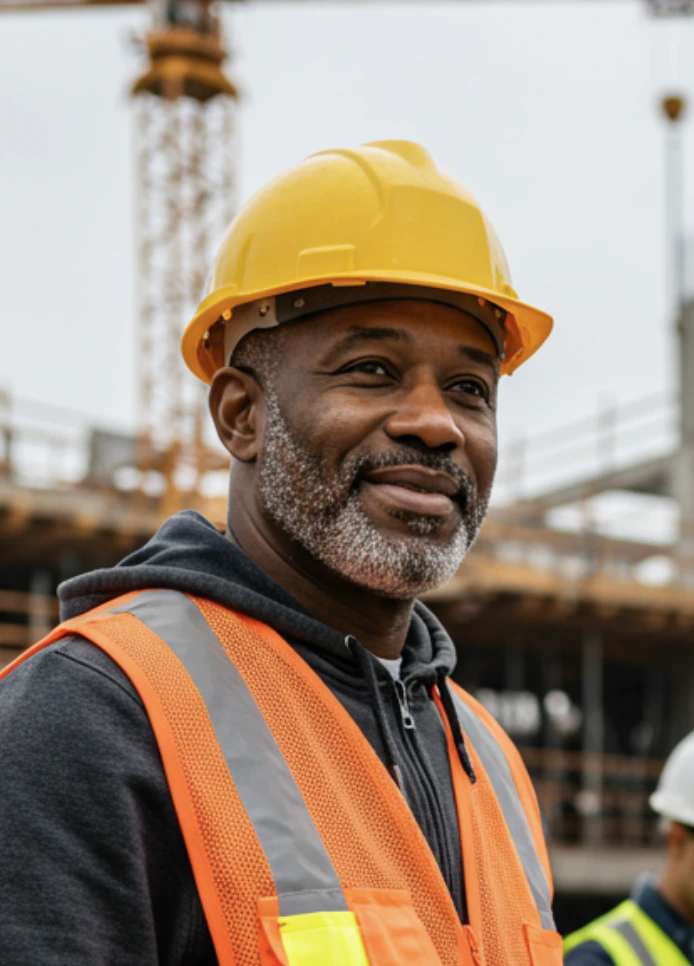 Tony Brooks of Site Manager at Apex Builders